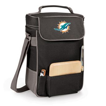 Picnic Time Miami Dolphins Duet Insulated Wine Tote