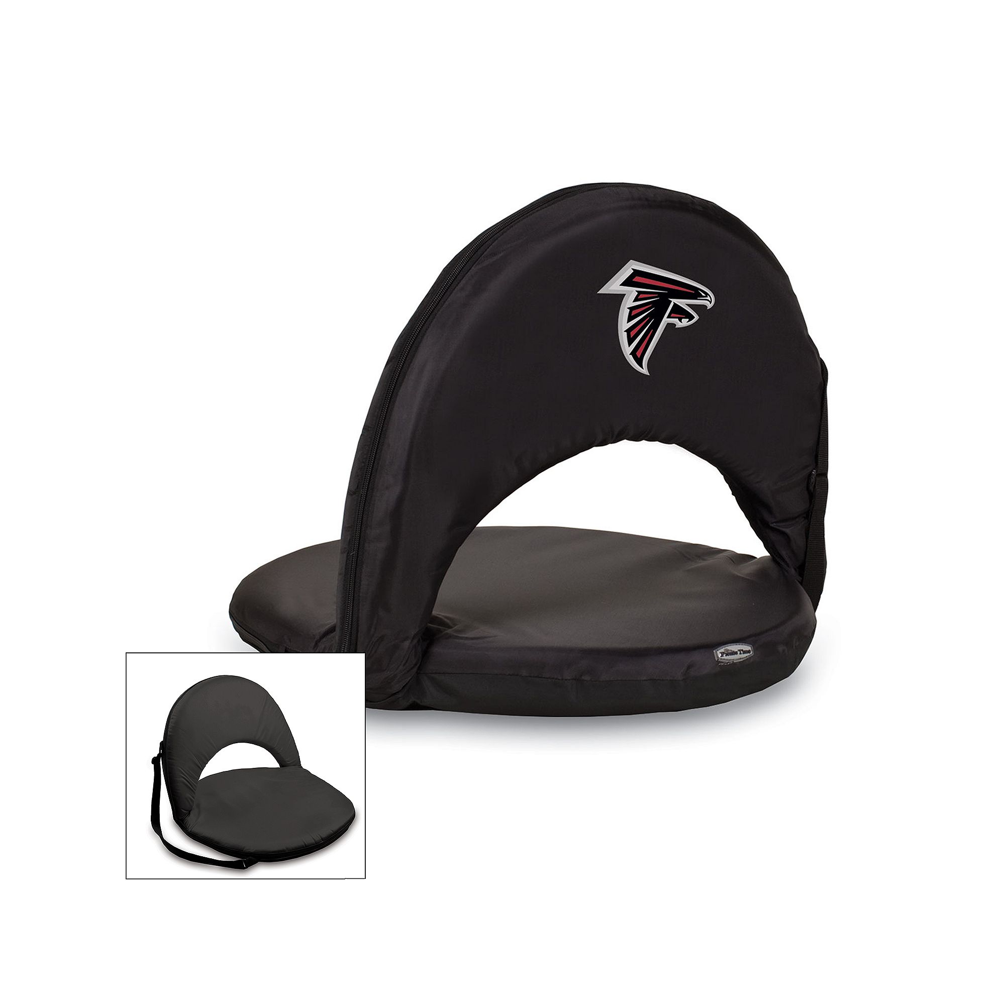 Picnic Time Atlanta Falcons Oniva Portable Chair, Black