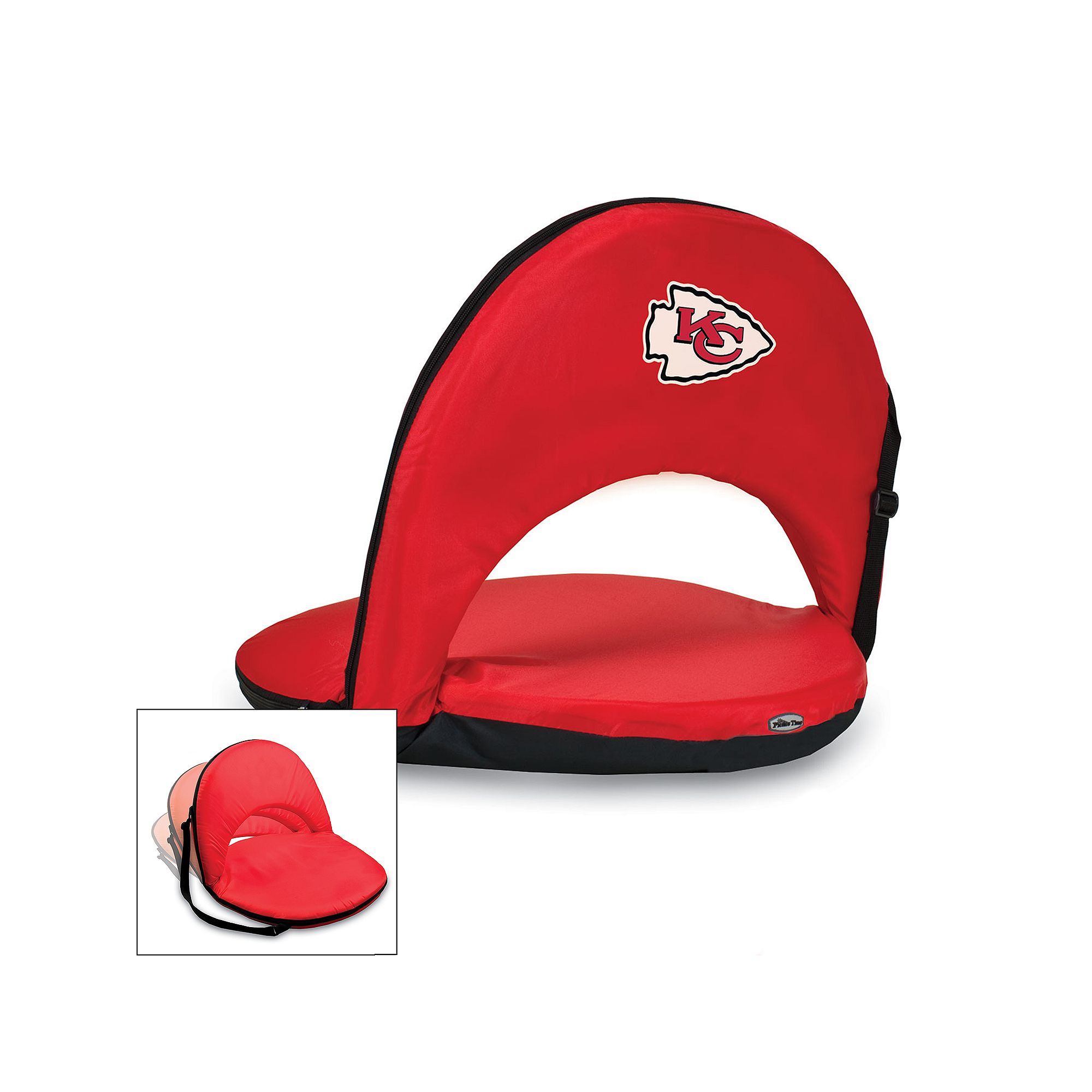 Picnic Time Kansas City Chiefs Oniva Portable Chair, Red