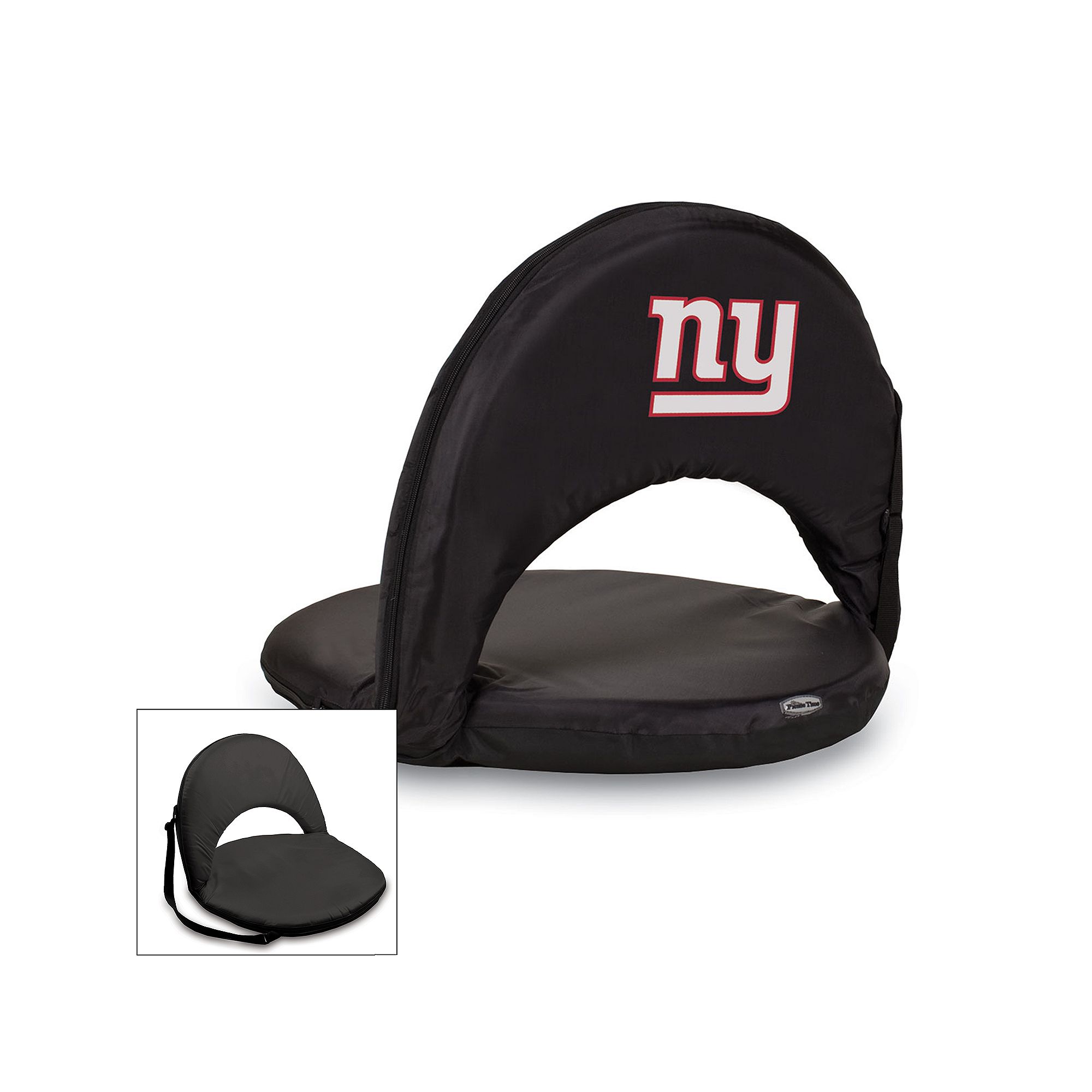 Picnic Time New York Giants Oniva Portable Chair, Black
