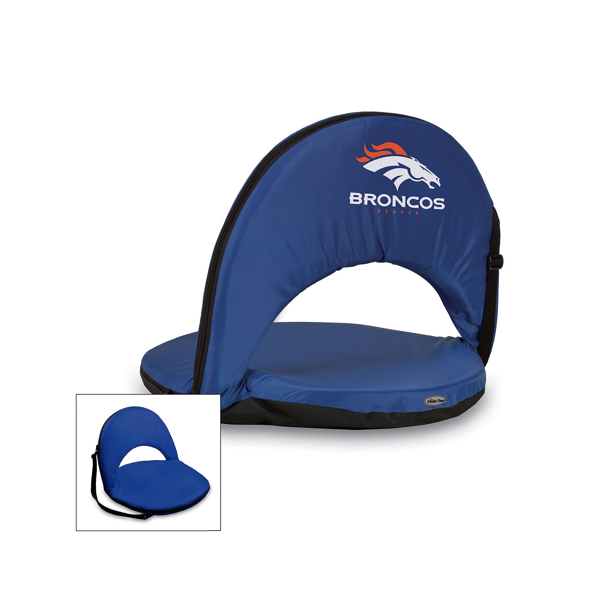 Picnic Time Denver Broncos Oniva Portable Chair, Blue