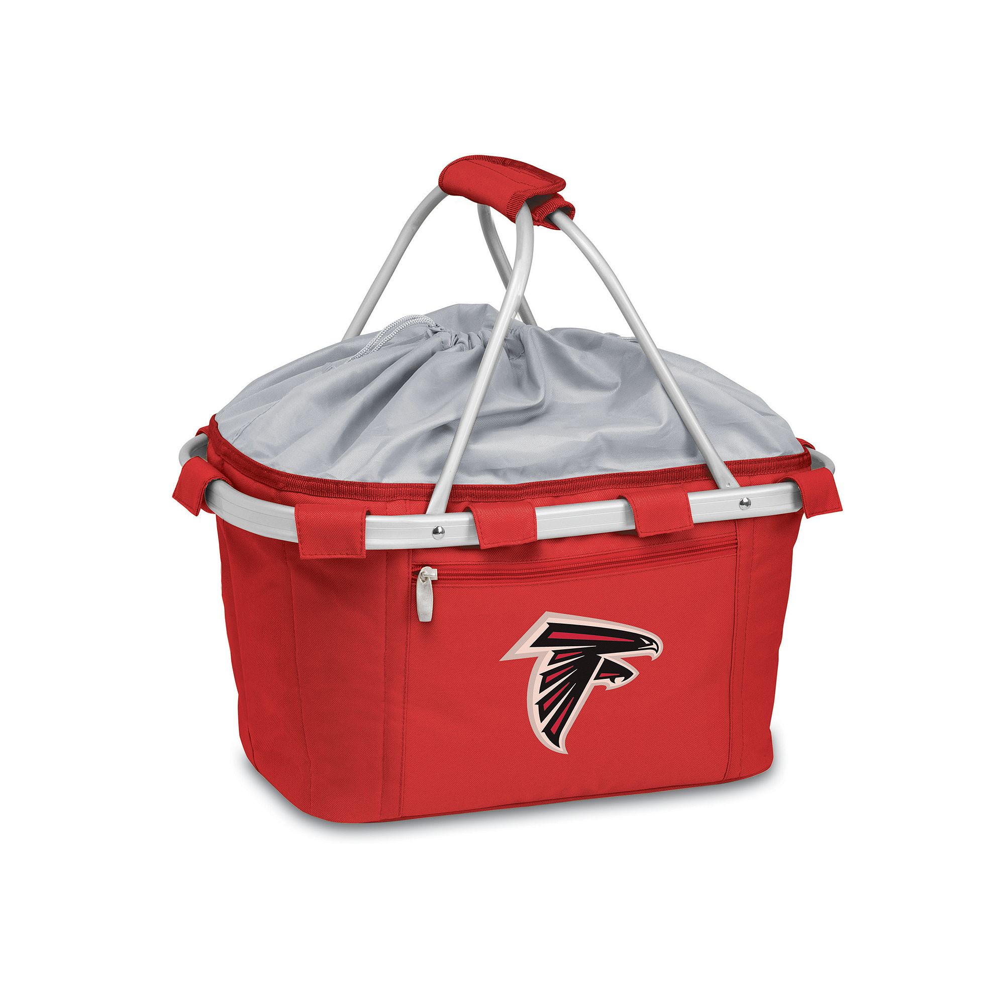 Picnic Time NFL Metro Insulated Picnic Basket, Atlanta Falcons Red