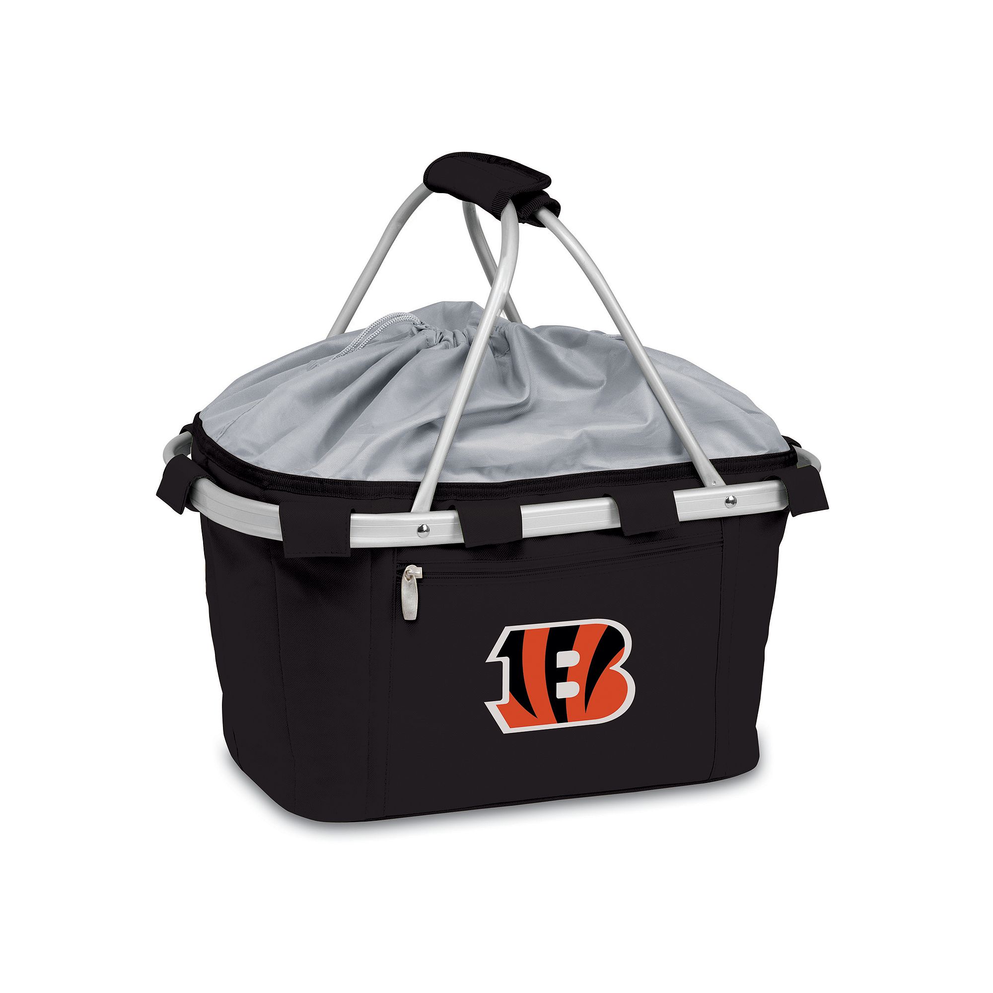 Picnic Time NFL Metro Insulated Picnic Basket, Cincinnati Bengals