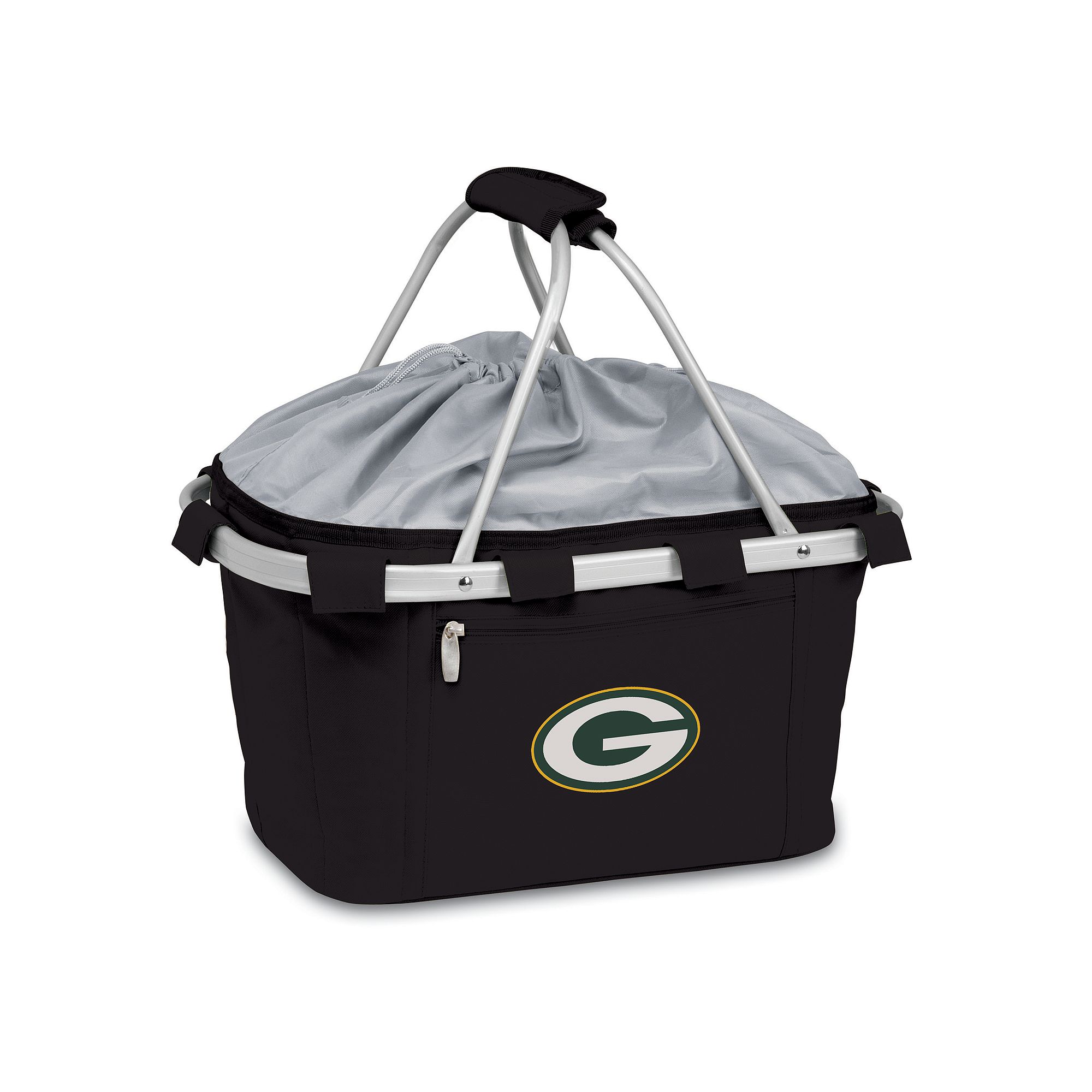 Picnic Time NFL Metro Insulated Picnic Basket, Green Bay Packers