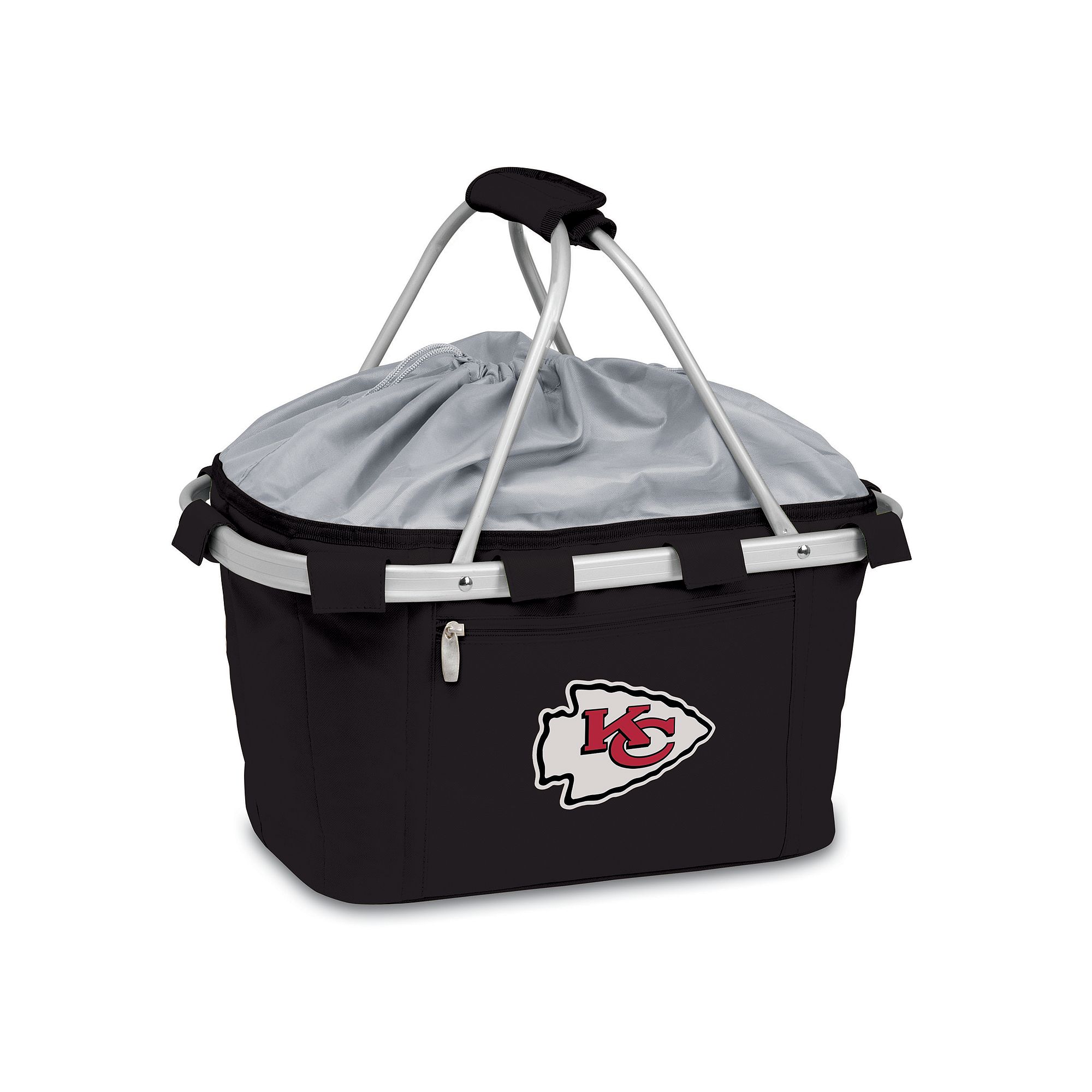 Picnic Time NFL Metro Insulated Picnic Basket, Kansas City Chiefs
