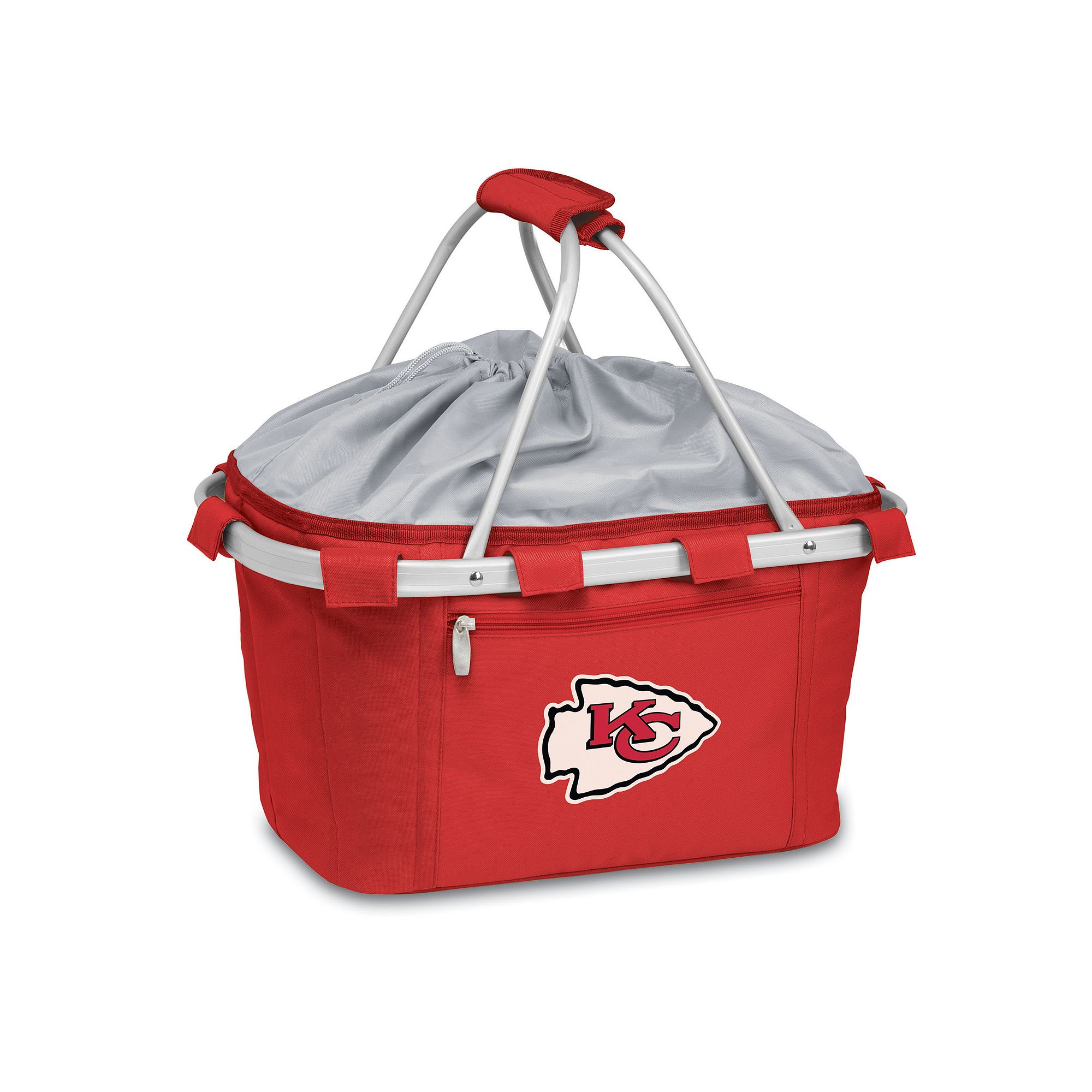 Picnic Time NFL Metro Insulated Picnic Basket, Kansas City Chiefs Red