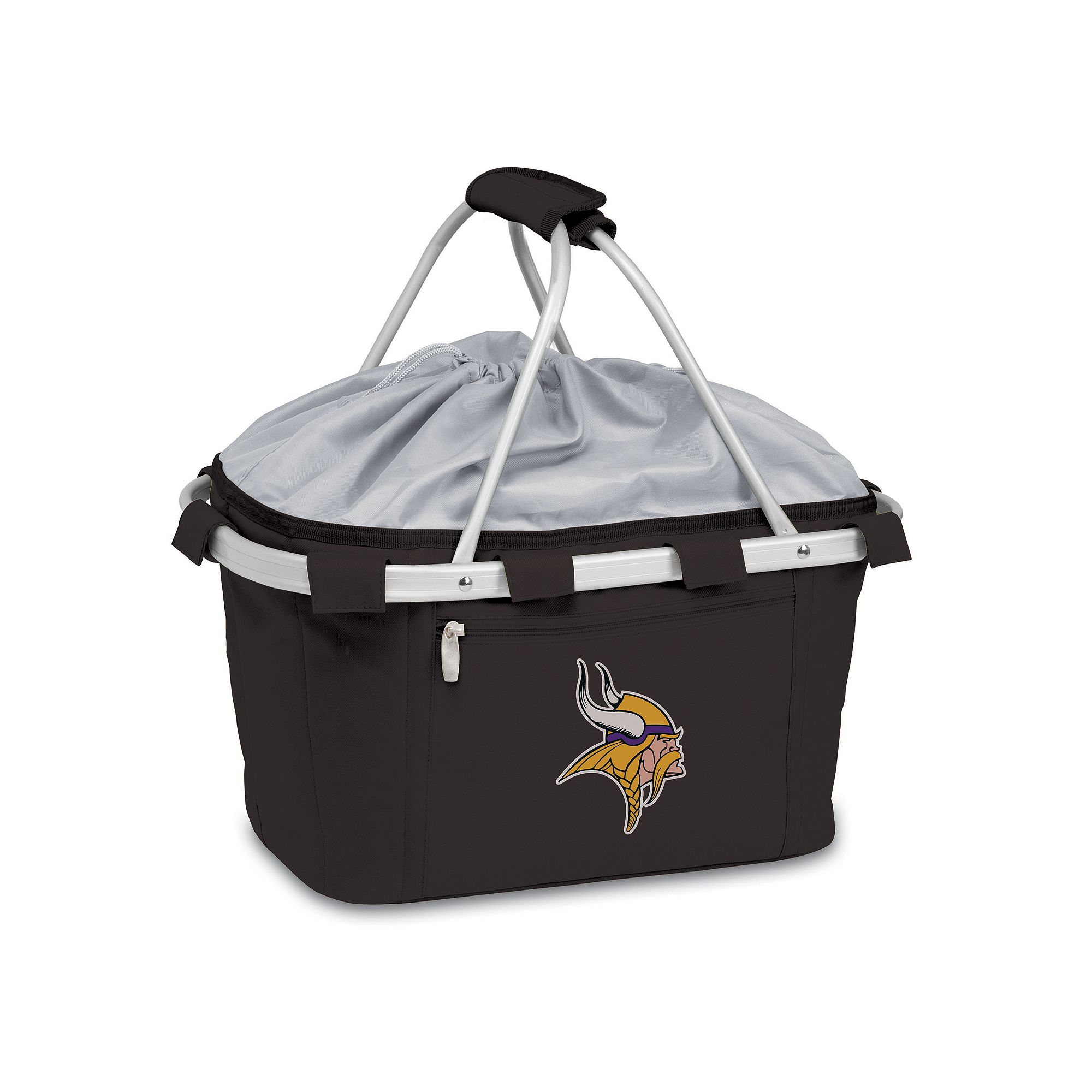 Picnic Time NFL Metro Insulated Picnic Basket, Minnesota Vikings