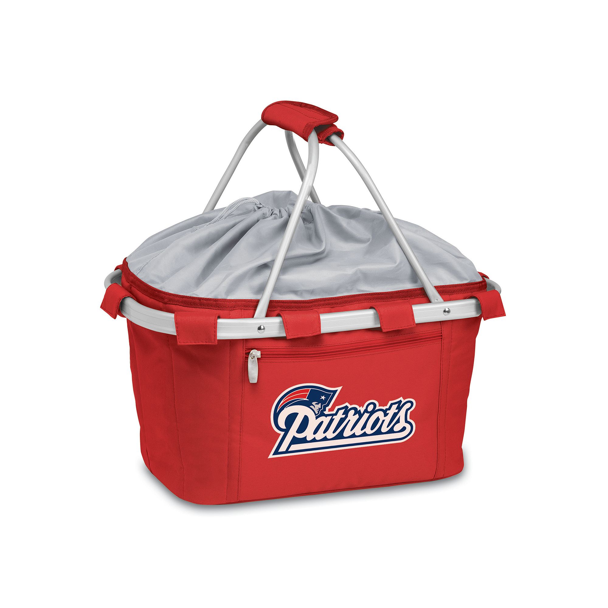 Picnic Time NFL Metro Insulated Picnic Basket, New England Patriots