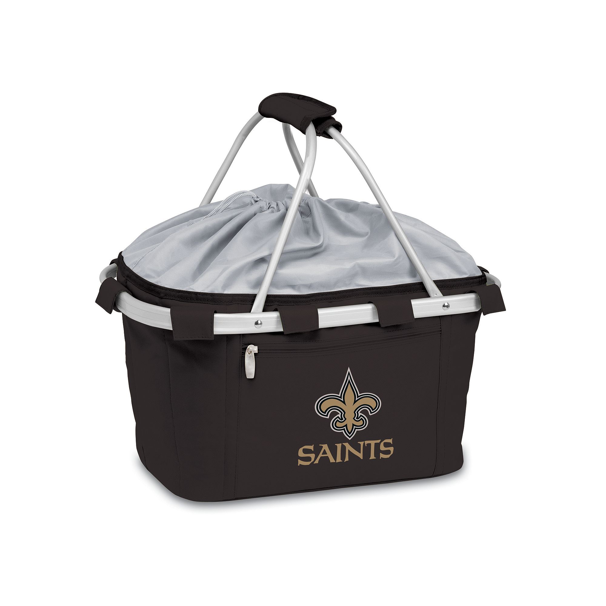 Picnic Time NFL Metro Insulated Picnic Basket, New Orleans Saints