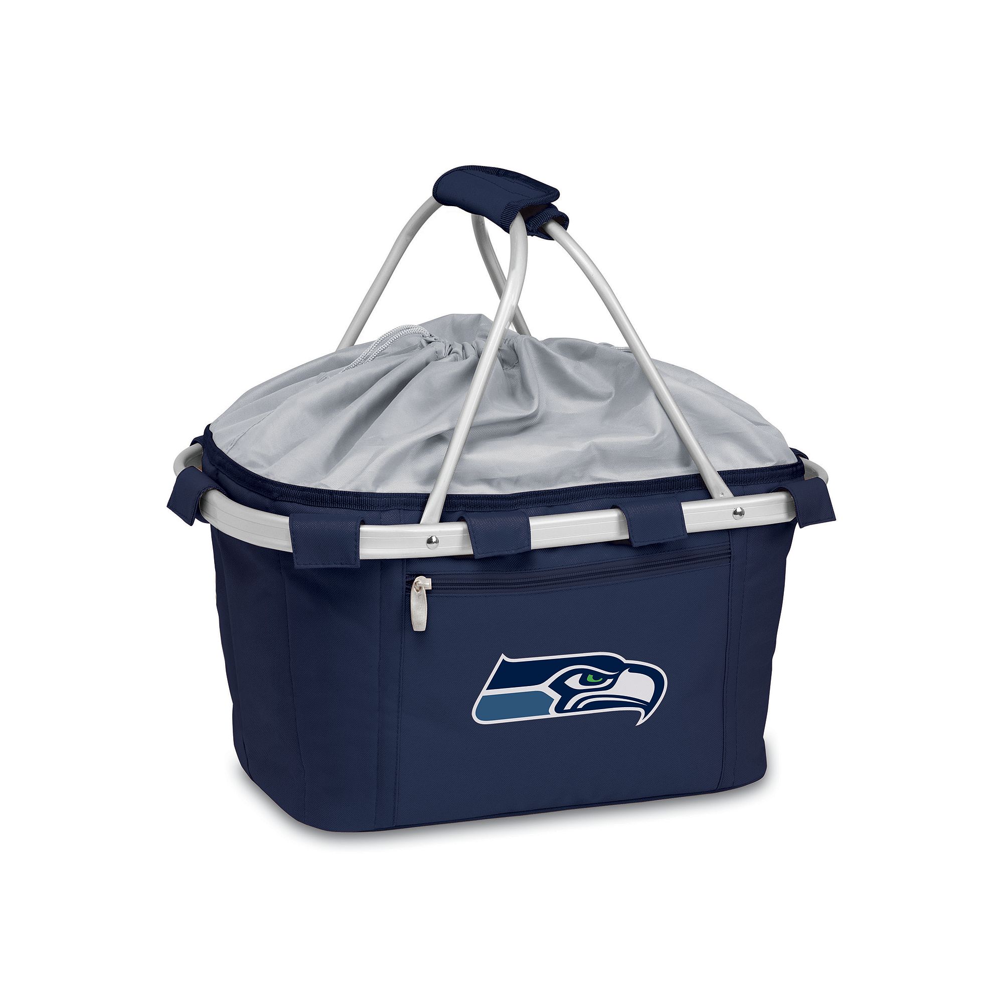 Picnic Time NFL Metro Insulated Picnic Basket, Seattle Seahawks