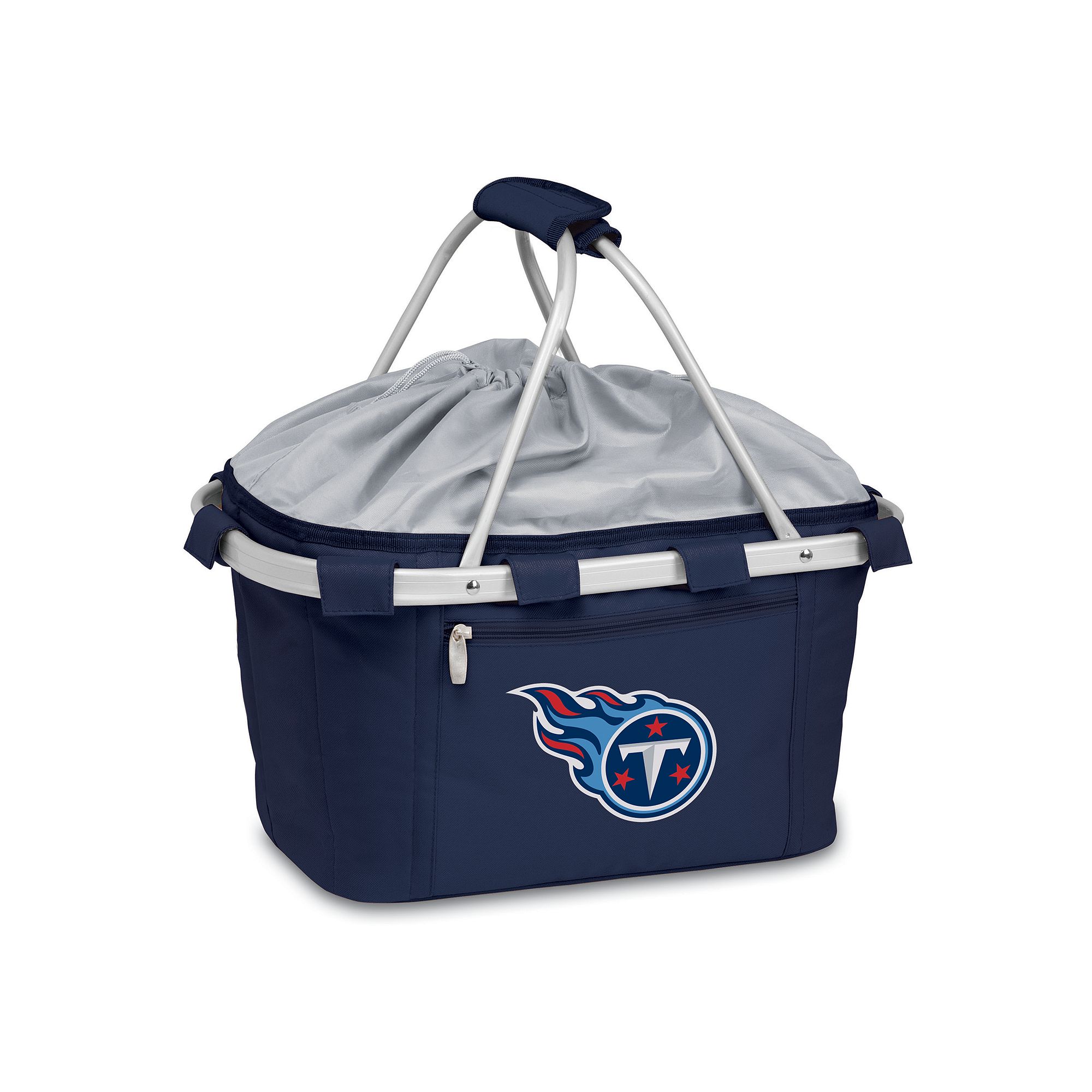 Picnic Time NFL Metro Insulated Picnic Basket, Tennessee Titans Blue
