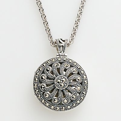 Lavish by TJM Sterling Silver Openwork Locket