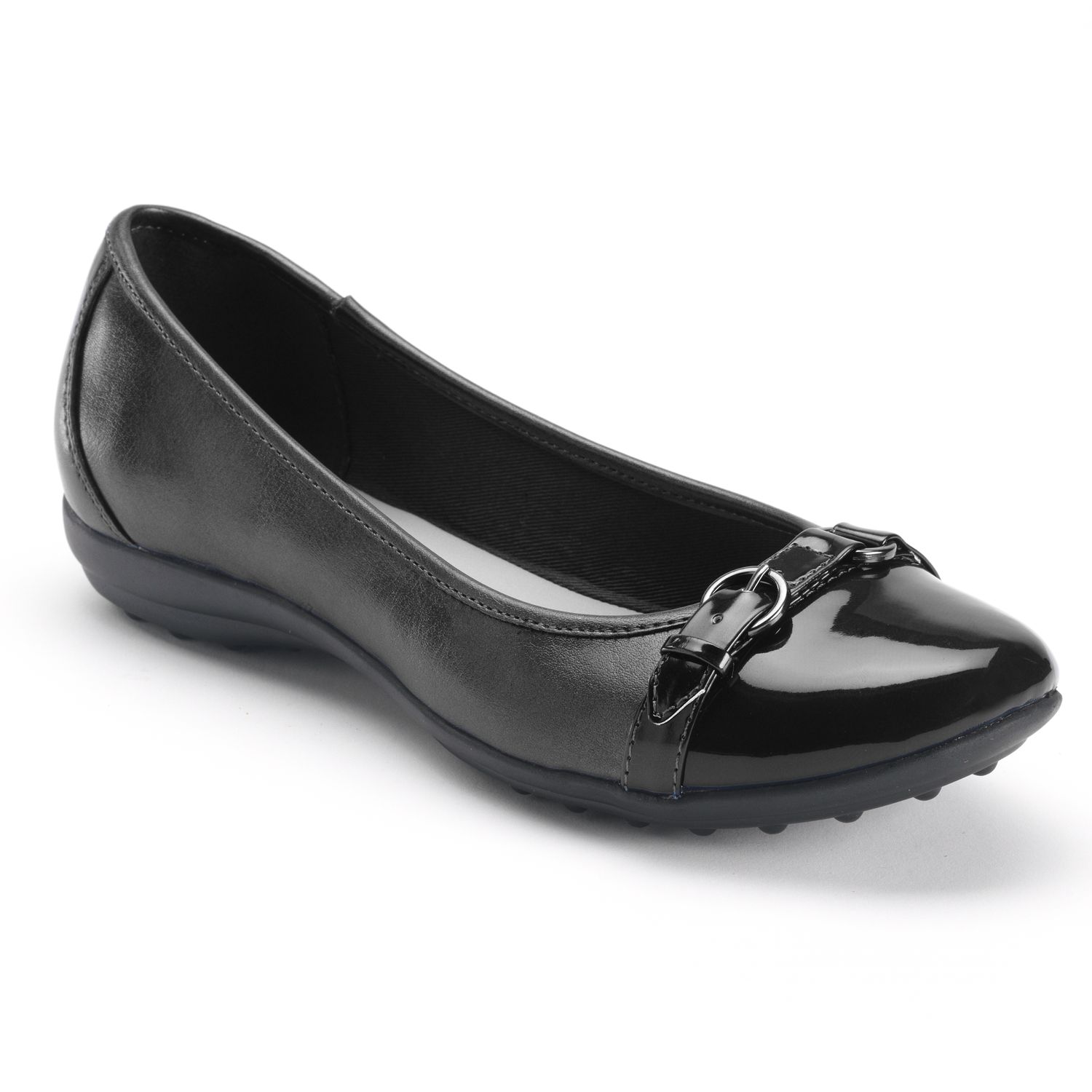 kohls white flats