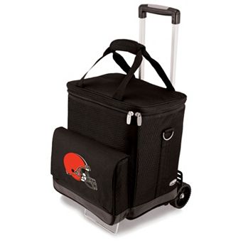 Picnic Time Cleveland Browns Cellar Insulated Wine Cooler & Hand Cart