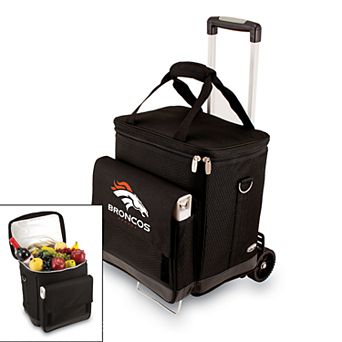 Picnic Time Denver Broncos Cellar Insulated Wine Cooler & Hand Cart