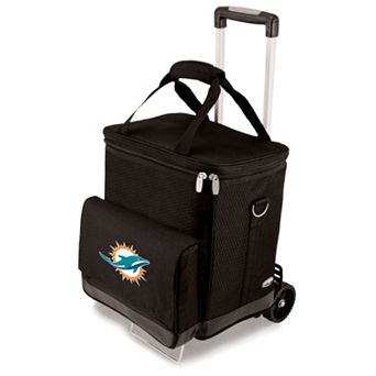 Picnic Time Miami Dolphins Cellar Insulated Wine Cooler & Hand Cart