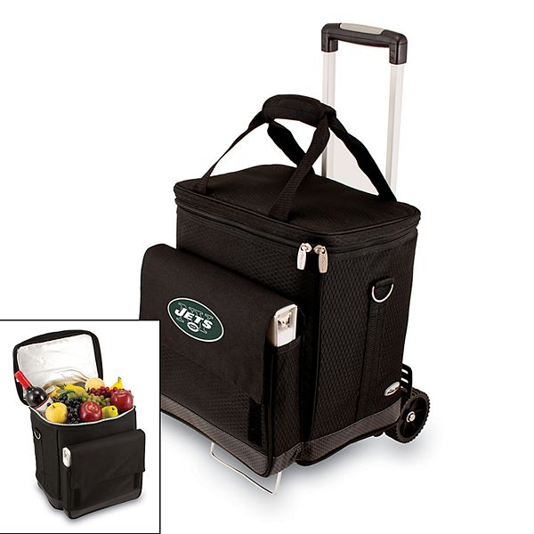 Picnic Time New York Jets Cellar Insulated Wine Cooler & Hand Cart