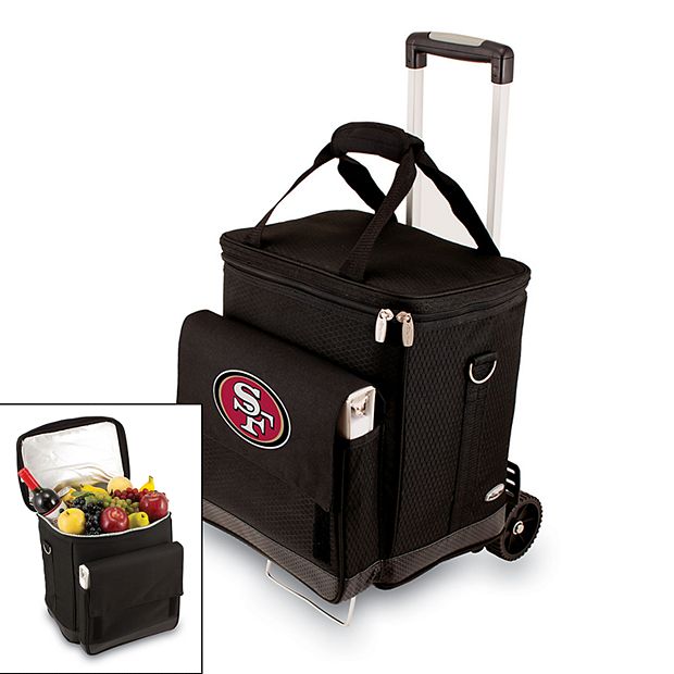 Picnic Time San Francisco 49ers Cellar Insulated Wine Cooler & Hand Cart