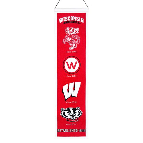 Wisconsin Badgers Heritage Banner