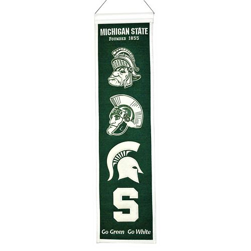 Michigan State Spartans Heritage Banner