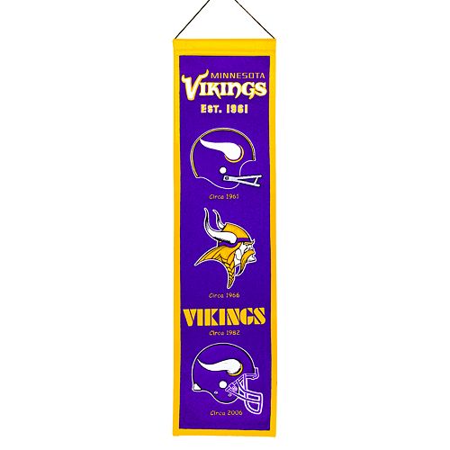 Minnesota Vikings Heritage Banner