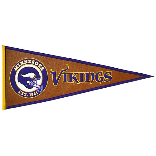 Minnesota Vikings Pigskin Pennant