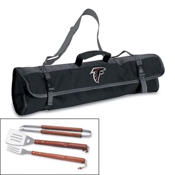 Picnic Time Atlanta Falcons 4 pc Barbecue Tote Set