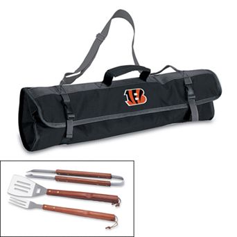 Picnic Time Cincinnati Bengals 4 pc Barbecue Tote Set