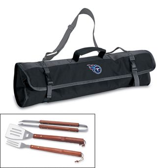 Picnic Time Tennessee Titans 4 pc Barbecue Tote Set
