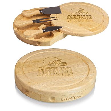 Picnic Time Cleveland Browns Brie Cheese Board Set