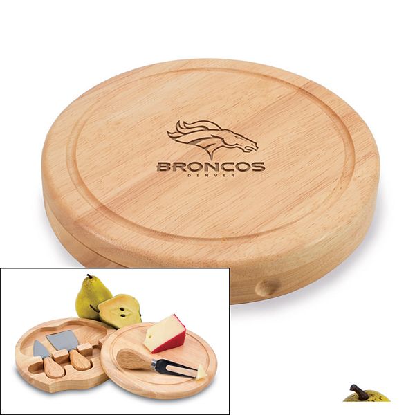 Picnic Time Denver Broncos Brie Cheese Board Set