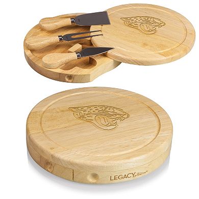 Picnic Time Jacksonville Jaguars Brie Cheese Board Set