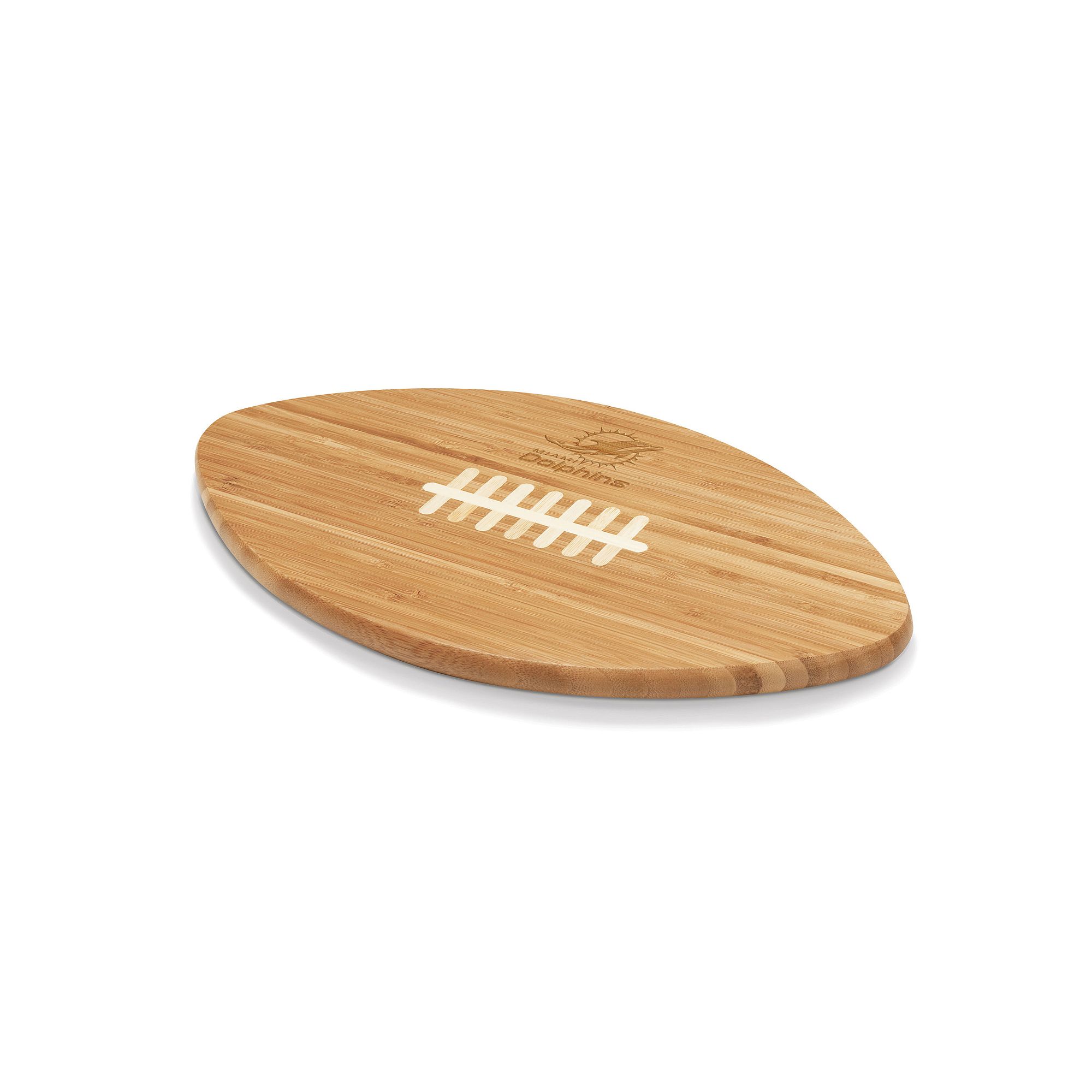 Picnic Time Miami Dolphins Touchdown Pro! Cutting Board, Brown