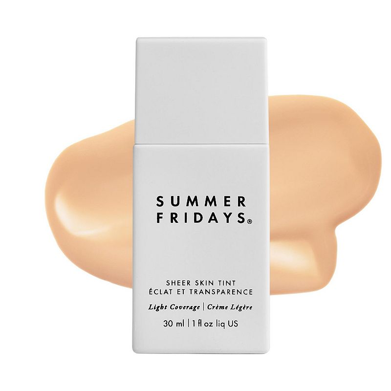 Summer Fridays Sheer Skin Tint with Hyaluronic Acid + Squalane, Size: 1 FL Oz, Shade 1