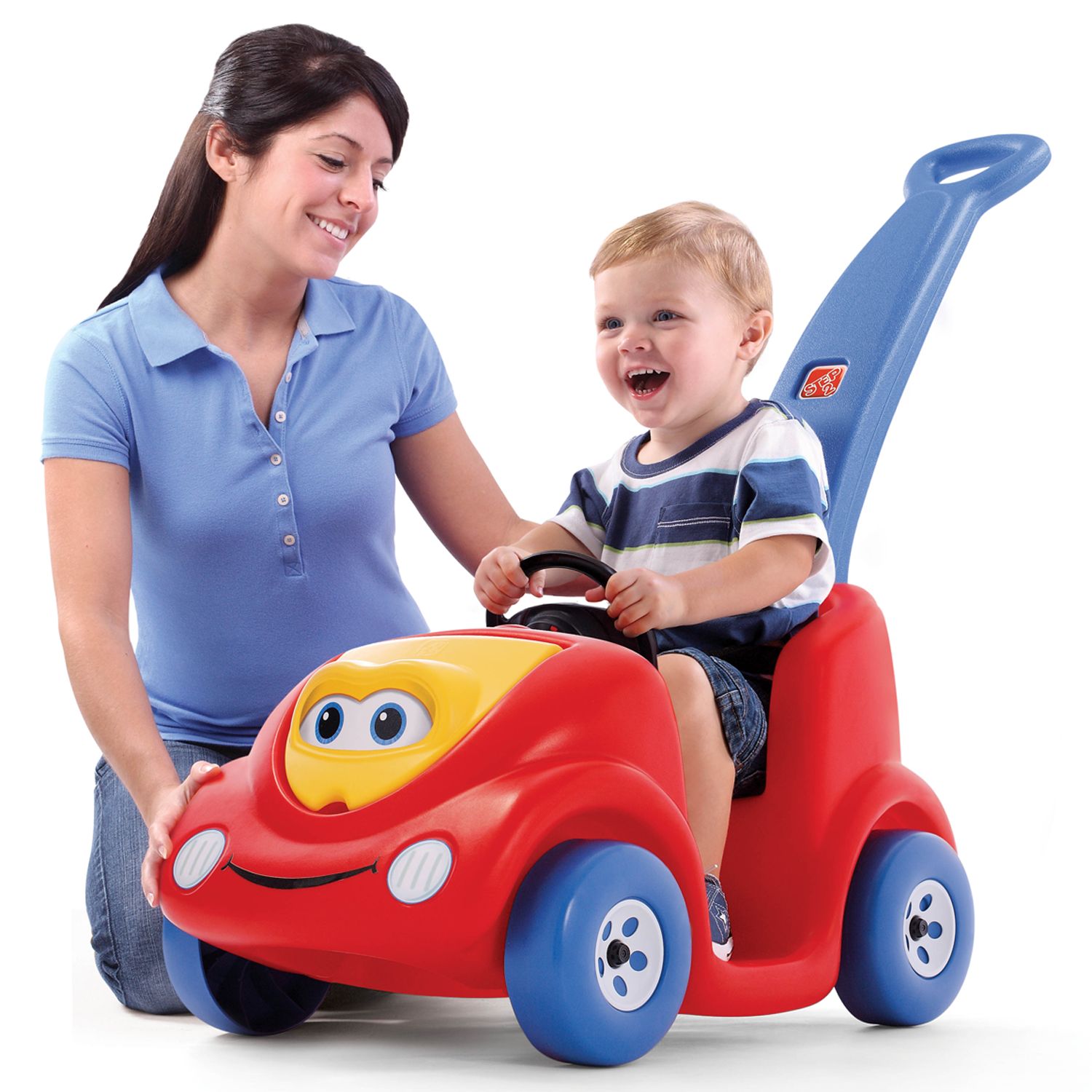 step 2 push car in store