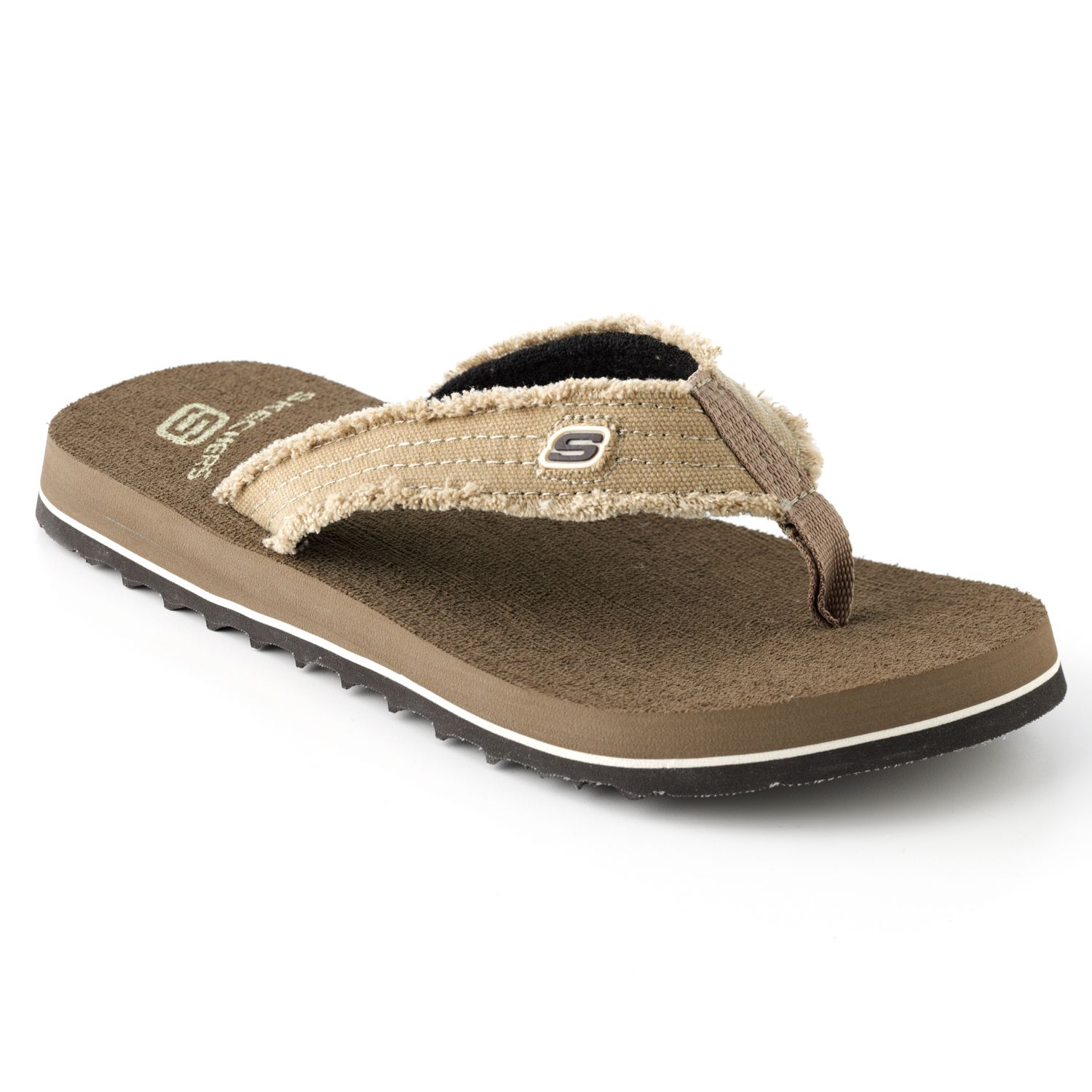 mens sketcher flip flops