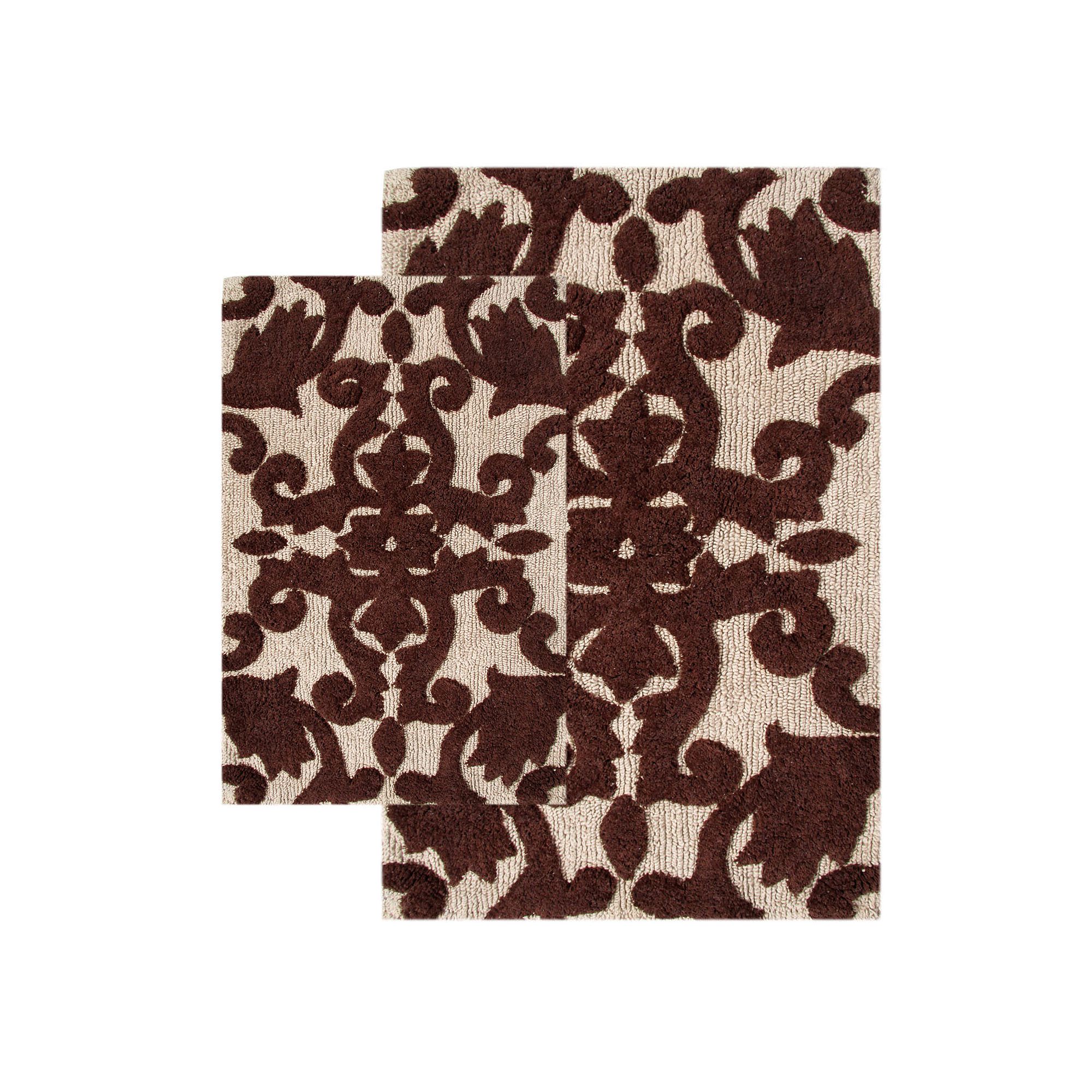 Chesapeake Iron Gate 2-pk. Bath Rugs, Linen