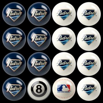 San Diego Padres Home vs. Away 16 pc Billiard Ball Set