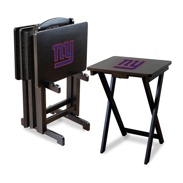 New York Giants TV Tray Table Set