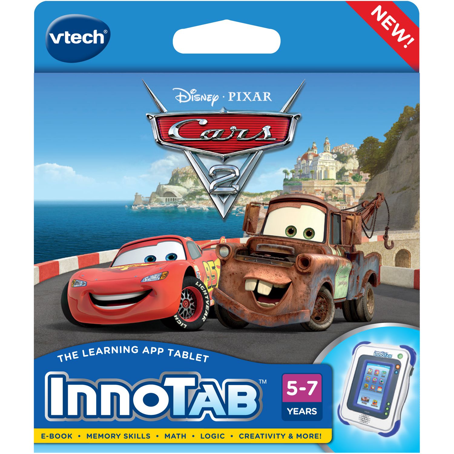 vtech cars race & learn tablet