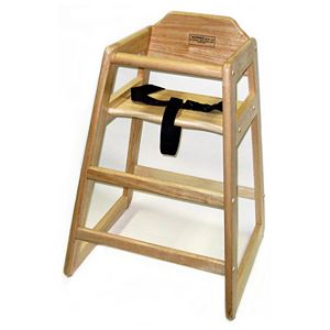 Lipper Wood High Chair