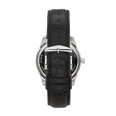Citizen Eco-Drive Men's Leather Watch - AU1040-08E