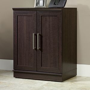 Sauder Multimedia Storage Cabinet Oak