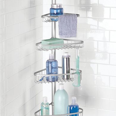 iDesign 5-pc. Shower & Bath Tension Pole Caddy Set