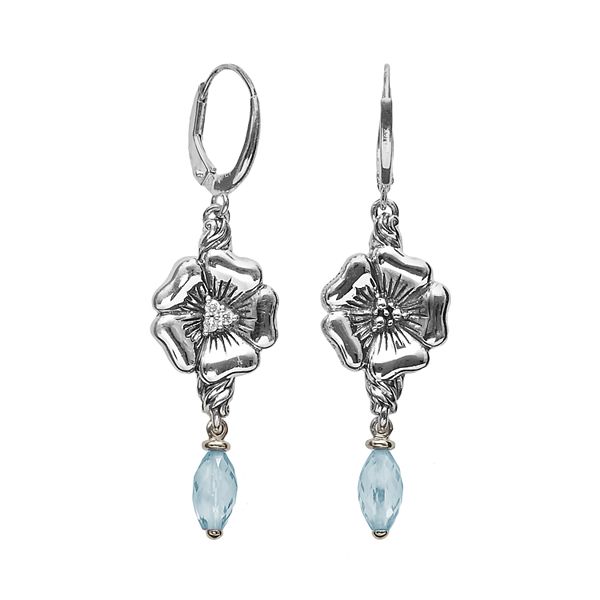 Kohls 2025 blue earrings