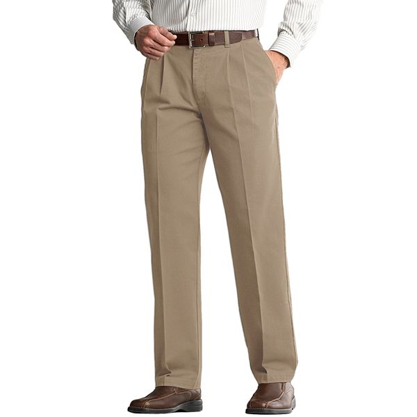 Big & Tall Lee® Custom-Fit Double-Pleated Easy-Care Pants