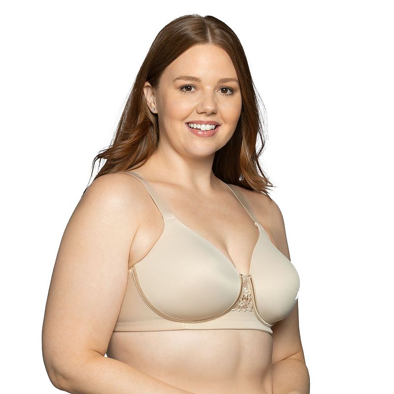 Vanity Fair Lingerie® Beauty Back Back Smoother Full-Figure Wireless Bra 71380, Women's, Size: 42 C, Damask