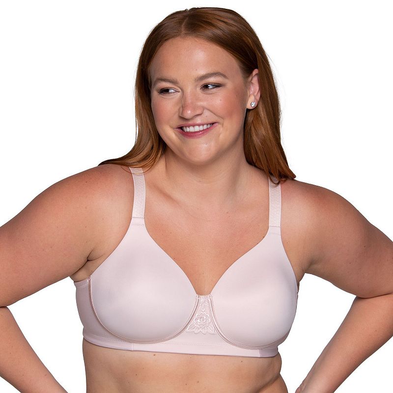 Vanity Fair Lingerie® Beauty Back Back Smoother Full-Figure Wireless Bra 71380, Women's, Size: 42 C, Sheer Quartz
