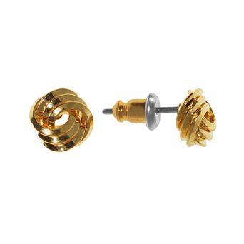 Napier® Tiny-Knot Post Earrings