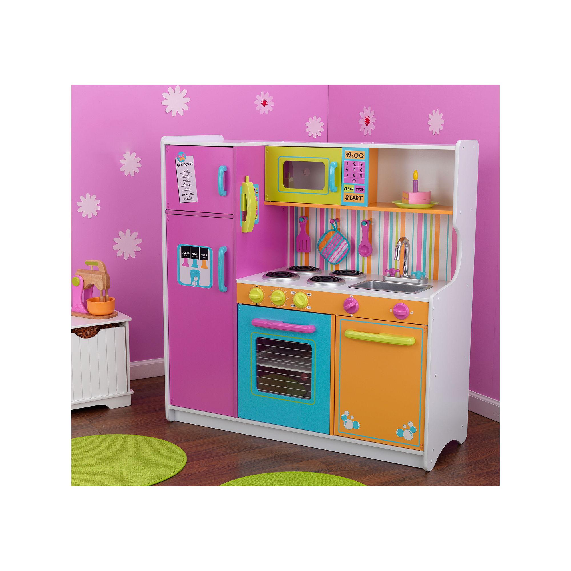 KidKraft Deluxe Big & Bright Kitchen Playset, Multi
